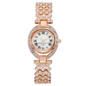 새로운 패션 다이아몬드 상감 여성 시계 여성 시계 팔찌 쿼츠 시계