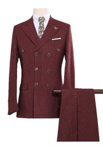Сделанные на заказ твидовые мужчины подходят в британский стиль современный пиджак 3 штуки мужчина костюма keackpantsvestcustom костюм s5xl8453672