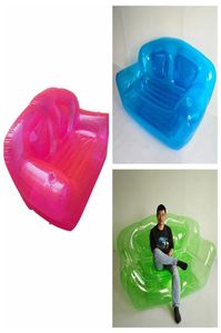 Home Outdoor Inflatable Clear Pink Green Blue Double Person Air Sofa Bubble Chair Summer Water Beach Party Blow Up Couchs Lounger 8581328