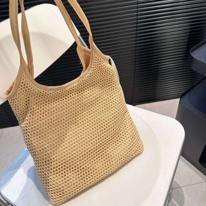 Дизайнерская сумка Tote Woven Bag с большой емкость