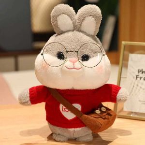 Plush Dolls 30cm New Cartoon Cute Rabbit Cosplay Dress Up Plush Toys Stuffed Lovely Bunny Dolls Soft Animals for Kids Girls Birthday Gift H240521 4V4E