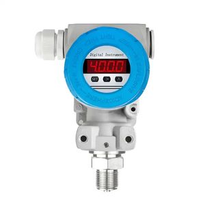 Transmissor de pressão do sensor de pressão ZA-P2088 4-20mA RS485 LEDLCD Exibir transdutor de pressão do ar de óleo de água 0-1MPA 20BAR 100BAR