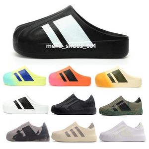 Дизайнерский мул мужчина скользит тапочки сандал женщина Adifom Superstars Luxe Mules Spec To Loafer рядом с плоской набережной 2024.