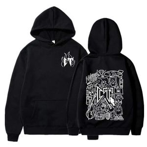 Мужские толстовок толстовок рэп -певец Натанаэль Cano Corridos Tumbados Mens Hoodie Fashion Retro Retro свитер Hip Hop Gothic Q240521