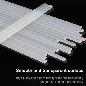 11mmx300mm Transparent Hot Melt Gun Lim Sticks Gun Adhesive DIY Tools for Hot Melt Lim Gun Repair Alloy Accessories