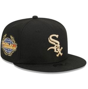 2024 White Sox Baseball Snapback Sun Chicago Caps Champions World Series Men Women Football Hats Snapback Strapback Hip Hop Sports Hat Mix Order A3