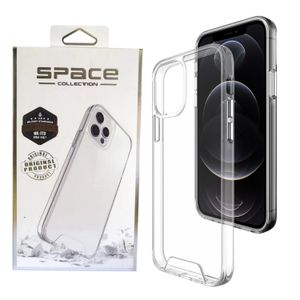 Spazio premium trasparente trasparente robusta TPU PC Case di telefonia shock per iPhone 15 14 13 12 11 Pro Max XR XS 7 8 Plus Samsung S24 S23 S22 Ultra Plus con imballaggio