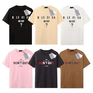 Koszulki koszulki dla mężczyzn designerska luksusowa marka Ba t koszule męskie koszule t -shirty letnie koszulki przyczynowe hip -hop Top Quality Srnxo