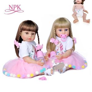 Куклы NPK 55 -сантиметра Baby Doll Princess Princess Girl Girl Soft Touch