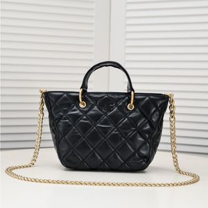 10A Fashion Shoulder Luxury Design Bag Basket Bag Women's Crossbody 2024 Check Diamond Mebxm