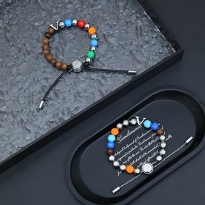 Europe America Fashion Style Men Women Lady Pull-type Colored Steel Ball Engraved V Letter Flower Surfin Beads Chain Bracelet M1602A