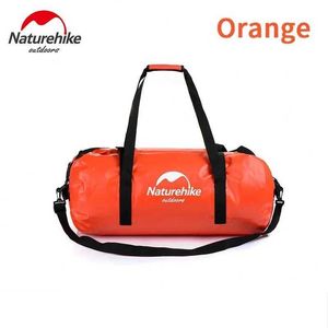 Outdoor -Taschen NatureHike 90L Beach Bag River Wanderreisen Outdoor 500D PVC Mesh Sandwich wasserdichte Sportbeutel Reisetasche Q240521