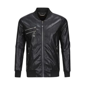 Philipps Plain Men's Kurtka Pp Czaszka marka jesienna zima oryginalna skórzana plein blein symulacja Hip Hop Streetwear Kolekcja motocyklowa Kolekcja odzieży wierzchołek kurtek