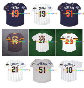 1998 Padres World Series Replica koszulki baseballowe - Vintage San Diego Gracze rozmiary S -4xl Mężczyzn Kobiet Młodzież