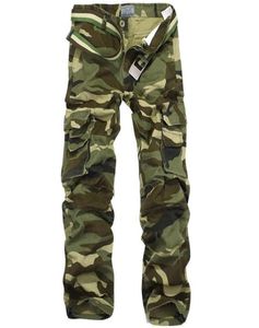 Calças de camuflagem homens de algodão multi -algodão com calças de camuflagem militar Pantalon Homme masswear macacão Macaras de pista do exército TROURSERS CX28143600