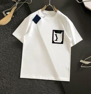 Designer Mens T Shirt Women Letter Graphic Printing T-Shirts Unisex Vintage Fashion Tops Kort ärm Tees Asian Size S-5XL