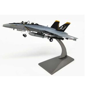 Aircraft Modle JASON TUTU 1/100 U.S. Military Model F/A-18 Fighter Diecast Metal Plane Model Bumblebee f18 Jolly Roger Squadron Fighter Dropshi Y240522