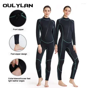 Женский купальный костюм Олилан мужской 3 -миллиметровый гидрокостюм для женщин