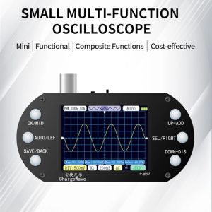 ミニデジタルハンドヘルドオシロスコープ2.5MHzサンプリングレート500kHz帯域幅は、電子修理DIYのためのAuto 80kHz PWMをサポートします