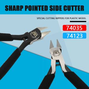TAMIYA 74035/74123 Sharp Pointed Side Cutter for Plastics Nippers Slim Jaw Diagonal Pliers Thin Blade Model Tool Cutting Nippers