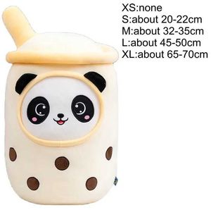 Plush Dolls Cute Boba Milk Tea Plush Toy Soft Fill Latte American Coffee Flavor Milk Tea Embrace Pillow Ball Cloth Boba Tea Cup Mat H240521 P8QL