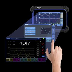 Hantek Tablet Oscilloscope to1154d to1204d to1254dタッチスクリーン電子帳マルチメーター +信号ジェネレーター +スペクトル分析