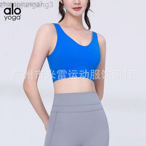 Designer Yoga Aloe Sports Tank Top hohe Intensität Laufschockdes Fitness BH sammeln und wickeln Sie Brust- und Rücken -Schönheit Yoga BH