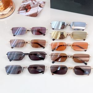 óculos de sol de designer de luxo para homens mulheres redondas metal uv400 lentes de proteção óculos de sol original qualidade retro óculos com caixa de varejo