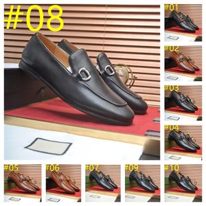 2024 Top Luxury Mens designer Dress Shoes Formal Flower Leather Shoe Fashion Handmade Wedding Party Shoes Men Loafers Oxford Shoess Plus Size 38-46