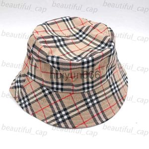 Designer Wide Brim Hats Bucket Hats Fishermans hat womens striped and summer styles checkered basin hat sun shading and sun protection for outings