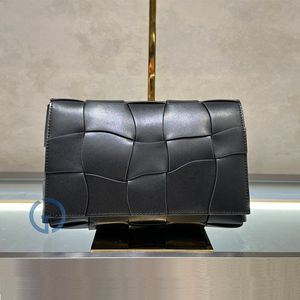 mirror quality designer bag wave weave shoulder bag fashion crossbody handbag pillow bag genuine leather gifts box