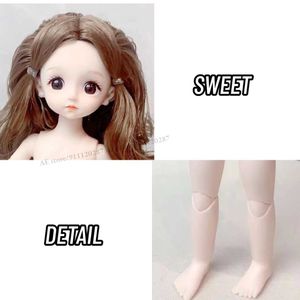 Dolls 30 cm 12 inch Princess BJD Doll with Clothes Handbag Shoes Kawaii Movable Joints 1/6 Scale Dress Model Action Style Toy S2452201 S2452201 S2452201