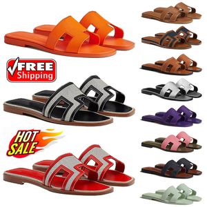 sandals famous designer women h sandals slides Flip Flops Top Womens Slippers Orange Brown Black White Beach Outdoor Casual Sandale Flat Sold Free Shipping Shoes