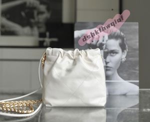 2024 Top -Designer hochwertige Taschen Mini 22bag Calbsleck -Umhängetasche Modekettenbeutel Frau Crossbody Bag Handtasche mit Schachtel 10a