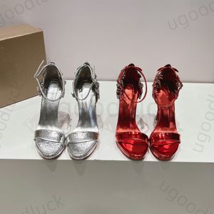 Designer high-heeled sandals luxury new summer open-toe small foot dress shoes new Chinese slip-on high-heeled women dress shoes