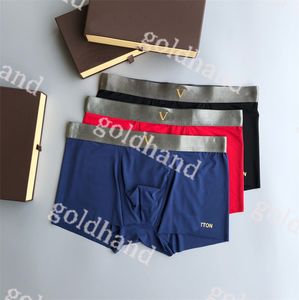 Lyxvarumärke MENS RUNPANT DESIGNER LETTERBREKTION PRINTED BOXERS SOWN SPORT BOXER SHORTS MANA Underkläder Briefs