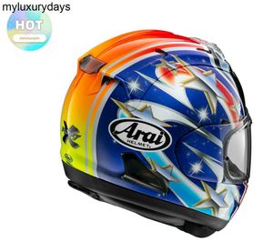 Wysokiej jakości motocykl Arai z zatwierdzoną kropką Ochrona najwyższej intensywności Edycja japońska RX7X Big Eye Helmet Motorcycle Motocyklowy