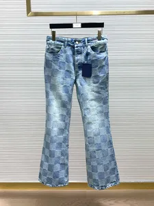 Designer jeans maschi abbuccante giacca maschile giacca mosaico in denim tessuto in denim tessuto a pieno larghezza damoflage jacquard marque deposit logo