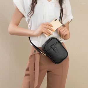 Вечерние сумки подлинная кожаная кожа для женщин на плечах сумки женские роскошные сумочки дизайнер Messenger Женский телефон кошелек