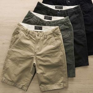 Trendy Workwear Shorts für Männer junge Menschen, reine Baumwolle, modische und vielseitige Student Fünf -Punkte -Freizeithosen M522 20