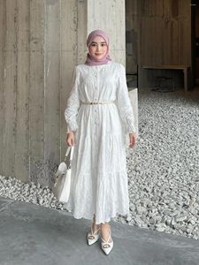 Этническая одежда Dubai кружевная вышивка абая для мусульманских женщин Макси платье Marocain Femme Musulman Jellaba Turkey Kaftan Islamic