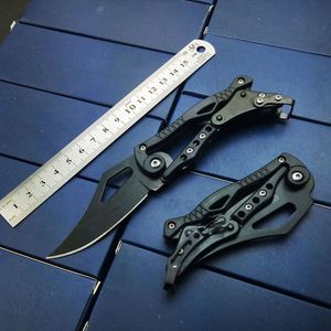 Mechanical Folding Fruit Outdoor Pocket Knife, Camping Survival Versatile Knife F8b7fd