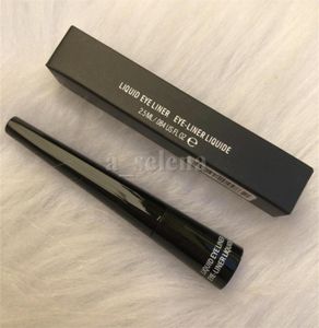 Eye Makeup Waterproof Liquid Eyeliner Cool Black Long Lasting Liner Pen with Hard Brush 25ml5487197