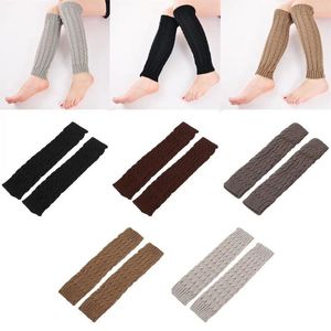 Calzini da donna Leggings Cover Cover Gambe Cavo in maglia Calzino caldo Crochet Long Euncined Womens Inverno Wearders Women