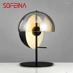 Table Lamps SOFEINA Modern Lamp Bedroom Design E27 Desk Light Home LED Lighting Decorative For Foyer Living Room Office