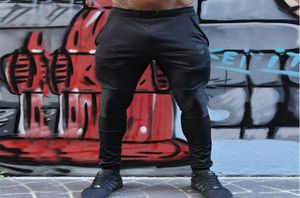2021 Męskie spodnie Modna odzież fitness spodnie uliczne joggery spodnie dresowe cienkie sportowe oddychanie luźne spodnie Men8287969