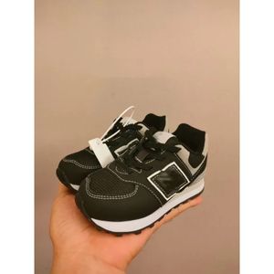 2024 Kid Sneakers NB Casual 574S Boys Girls Buty Dziecięce Młodzieżne trenerzy na świeżym powietrzu Dzieci małe dzieci sporty but czarny szary szary szary różowy biały beżowy rozmiar EUR 26-35 EUR