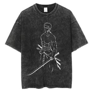 Camiseta de camiseta de desenho animado personagem impresso de camiseta masculina camiseta curta camiseta moda moda de rua de rua hip hop streetwear