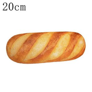 Plüschpuppen Simulation großes Brot Baguette Plüsch Kissen Spielzeug Weiches Kawaii Food Plüsch Spielzeug für Kinder Kinder Jungen Mädchen Geburtstag Weihnachtsgeschenk H240521 7HCA