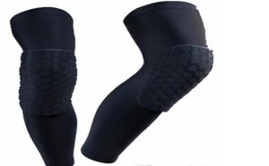 Honeycomb Sock Sport Safety Basketball Sports Kneepad Padded Knee Brace Compression Knee Sleeve Protector Knee Pads1196873